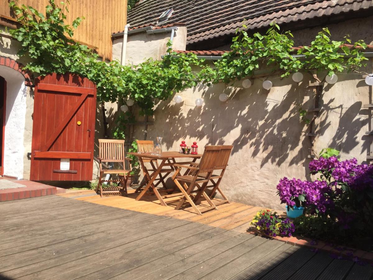 Radler Pension Wettin Esterno foto