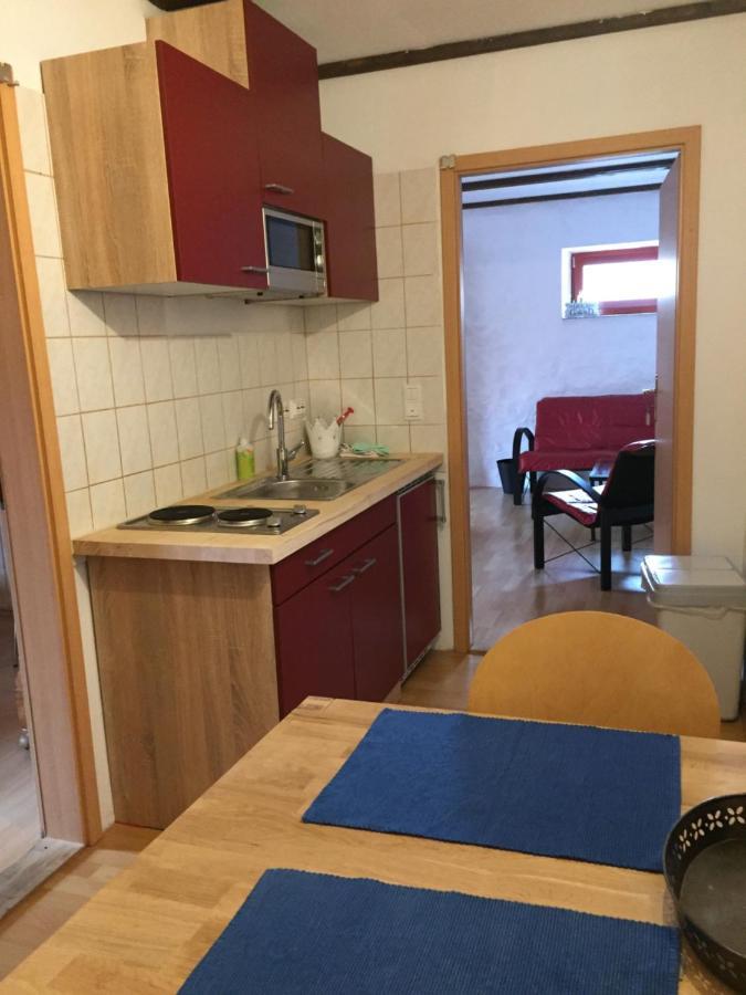 Radler Pension Wettin Esterno foto