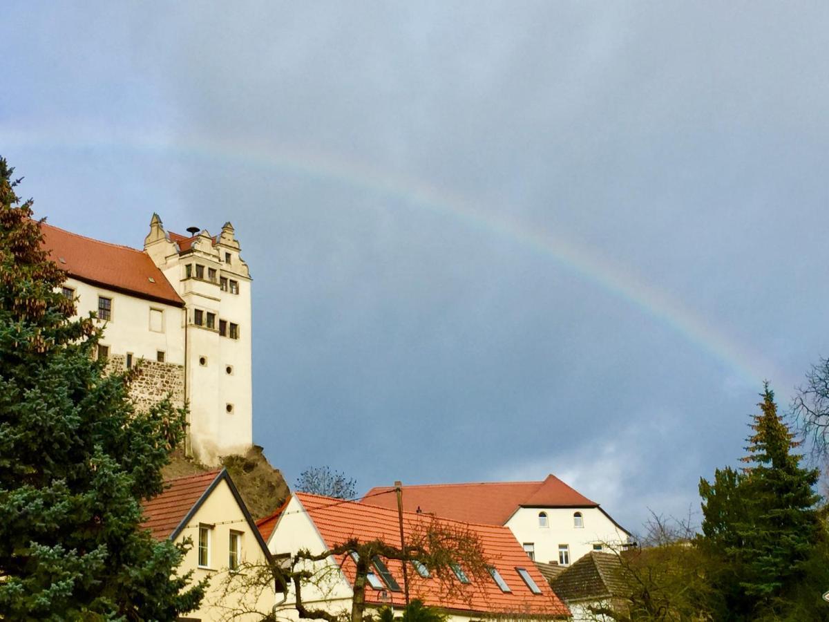 Radler Pension Wettin Esterno foto