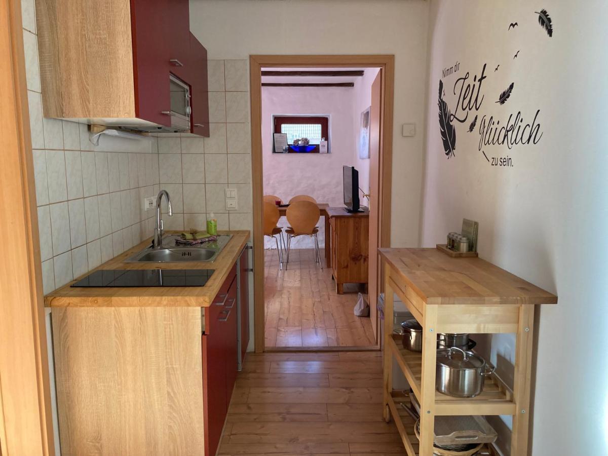 Radler Pension Wettin Esterno foto