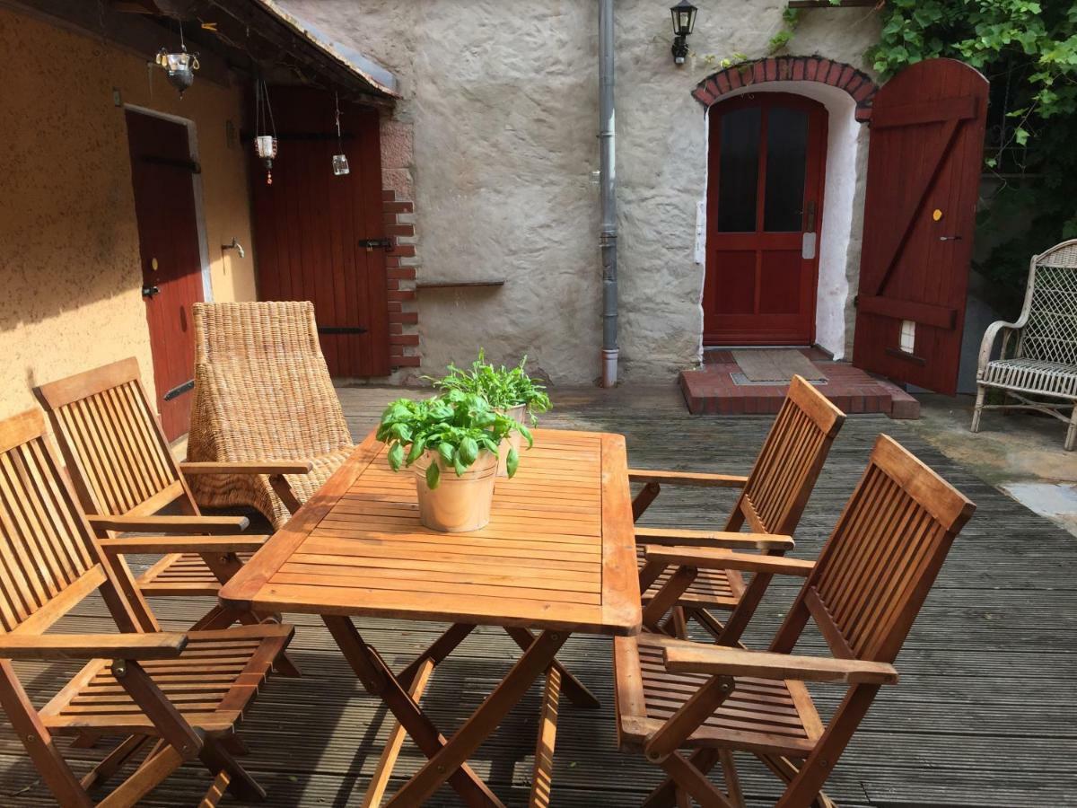 Radler Pension Wettin Esterno foto