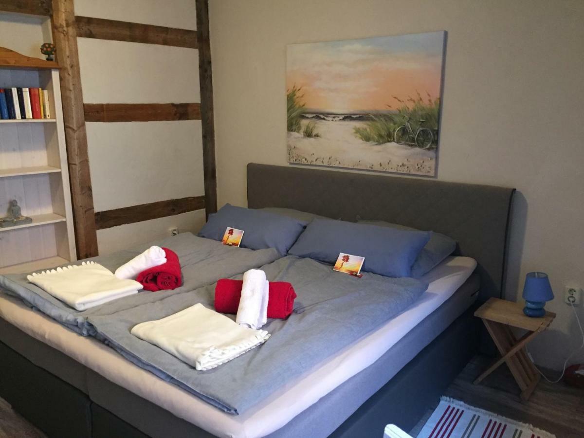 Radler Pension Wettin Esterno foto